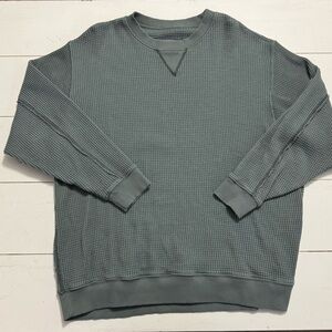 Aerie Waffleknit Crewneck